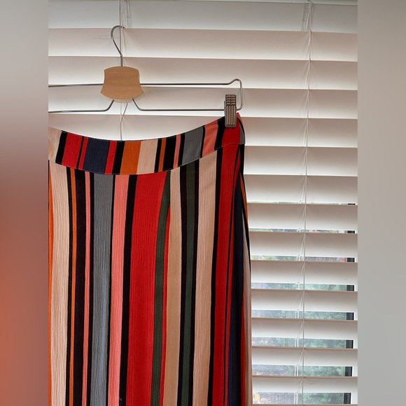 VICI Multicoloured Faux Button up Maxi Skirt - Picture 6 of 7